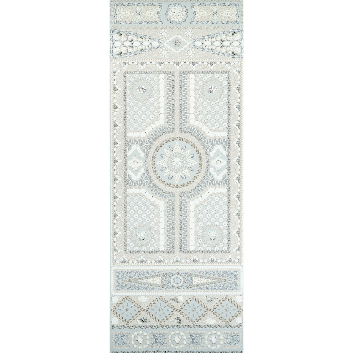 SHELL GROTTO PANEL A | Seafoam