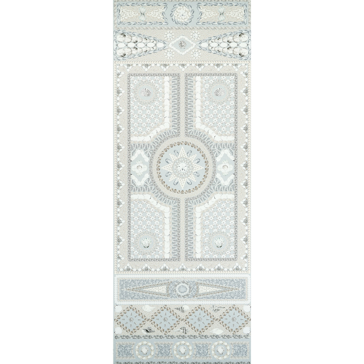 SHELL GROTTO PANEL A | Seafoam