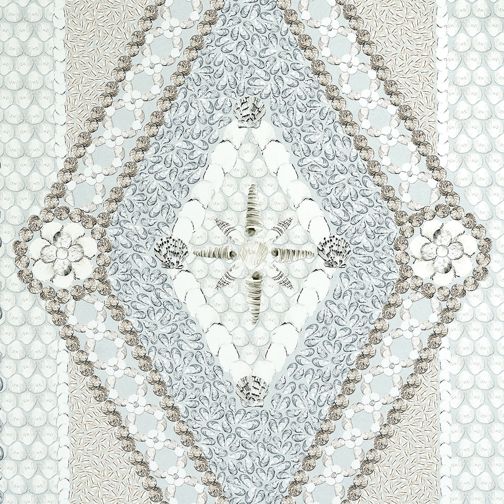 SHELL GROTTO PANEL B | Seafoam