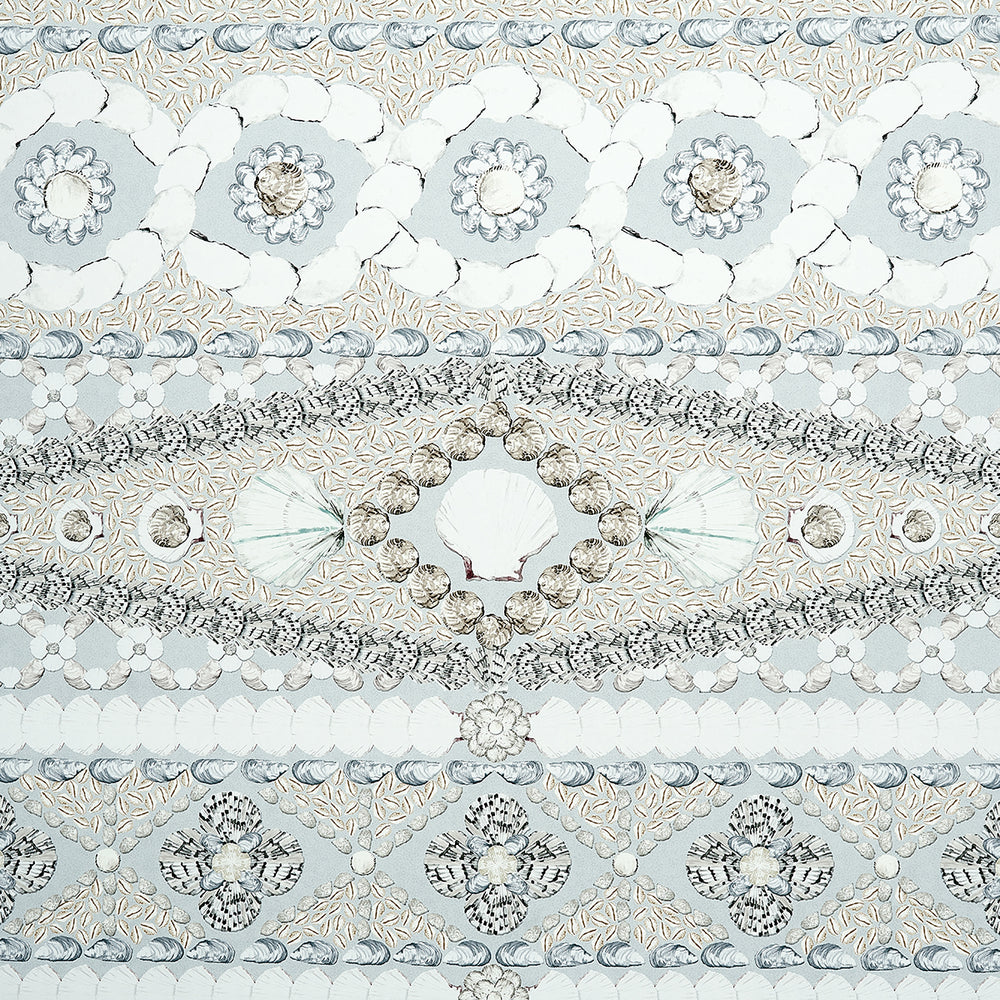 SHELL GROTTO PANEL B | Seafoam