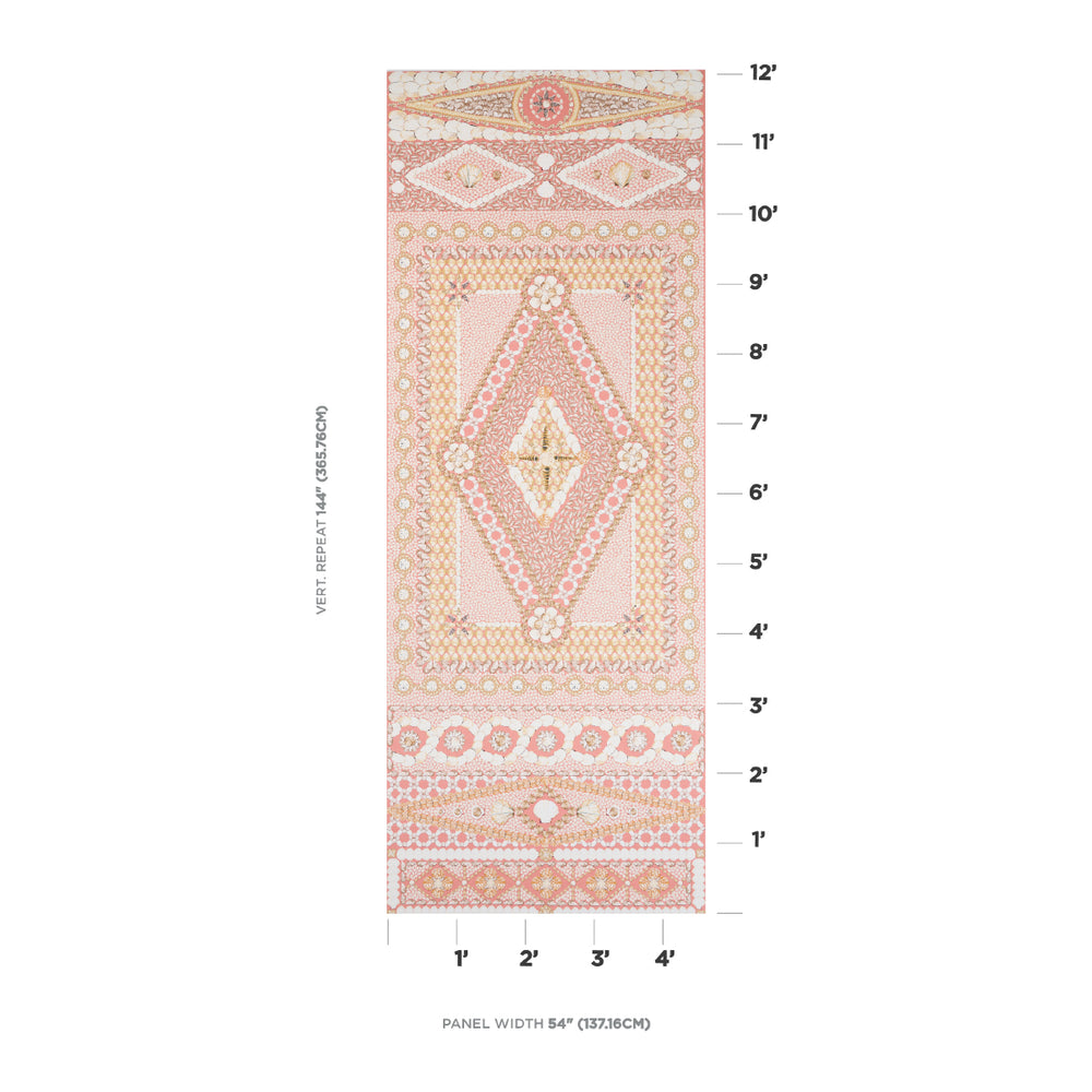 SHELL GROTTO PANEL B | Coral