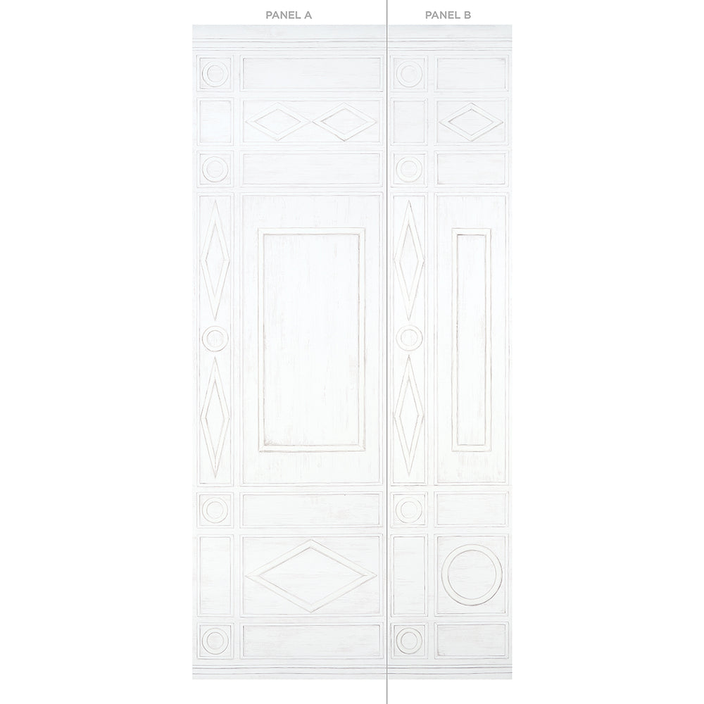 SWEDISH MANOR PANEL A | White