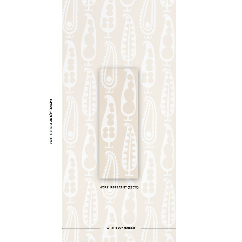 PAISLEY PEAS | Natural