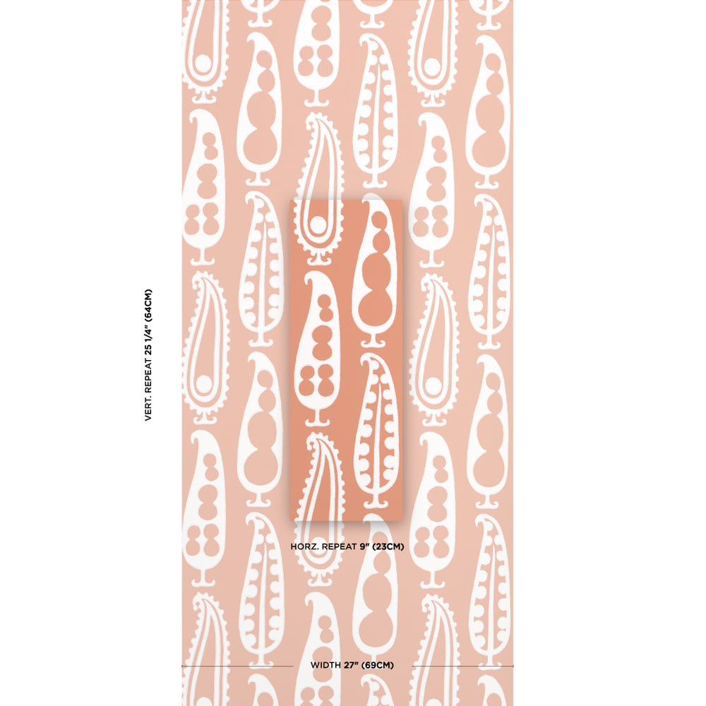 PAISLEY PEAS | Terracotta