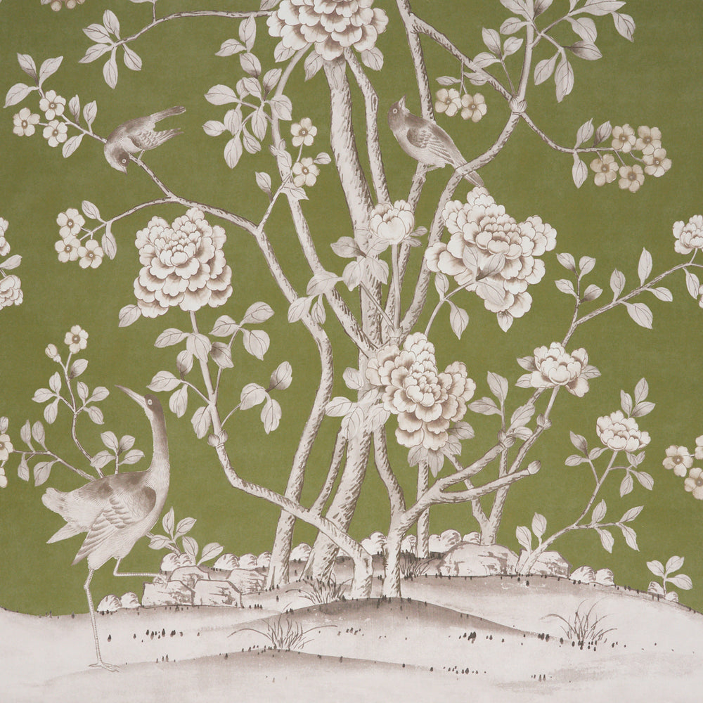 Chinois Palais Panel | Olive