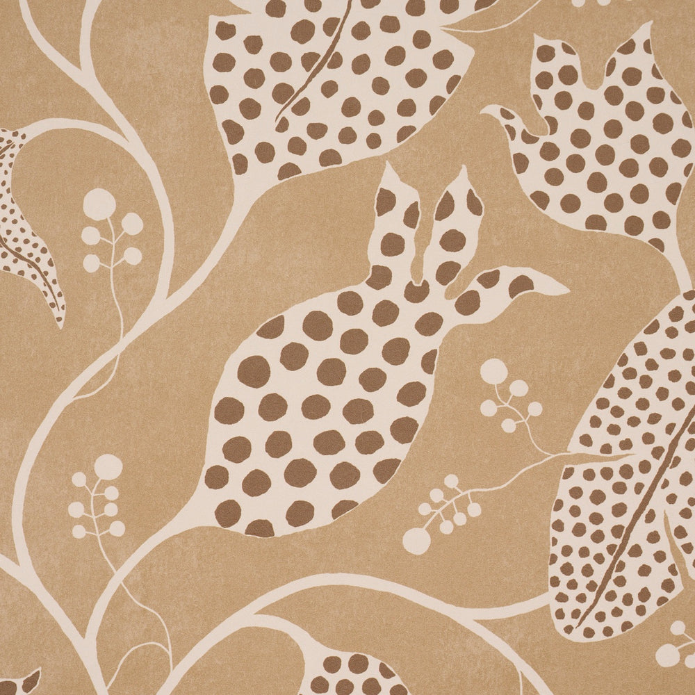 Polka Dot Jungle | Caramel