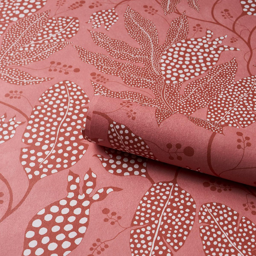 Polka Dot Jungle | Raspberry