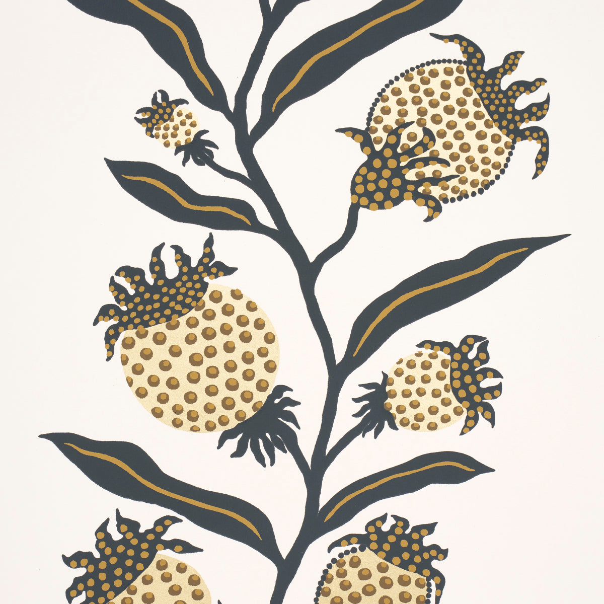 THISTLE VINE | Black & Gold