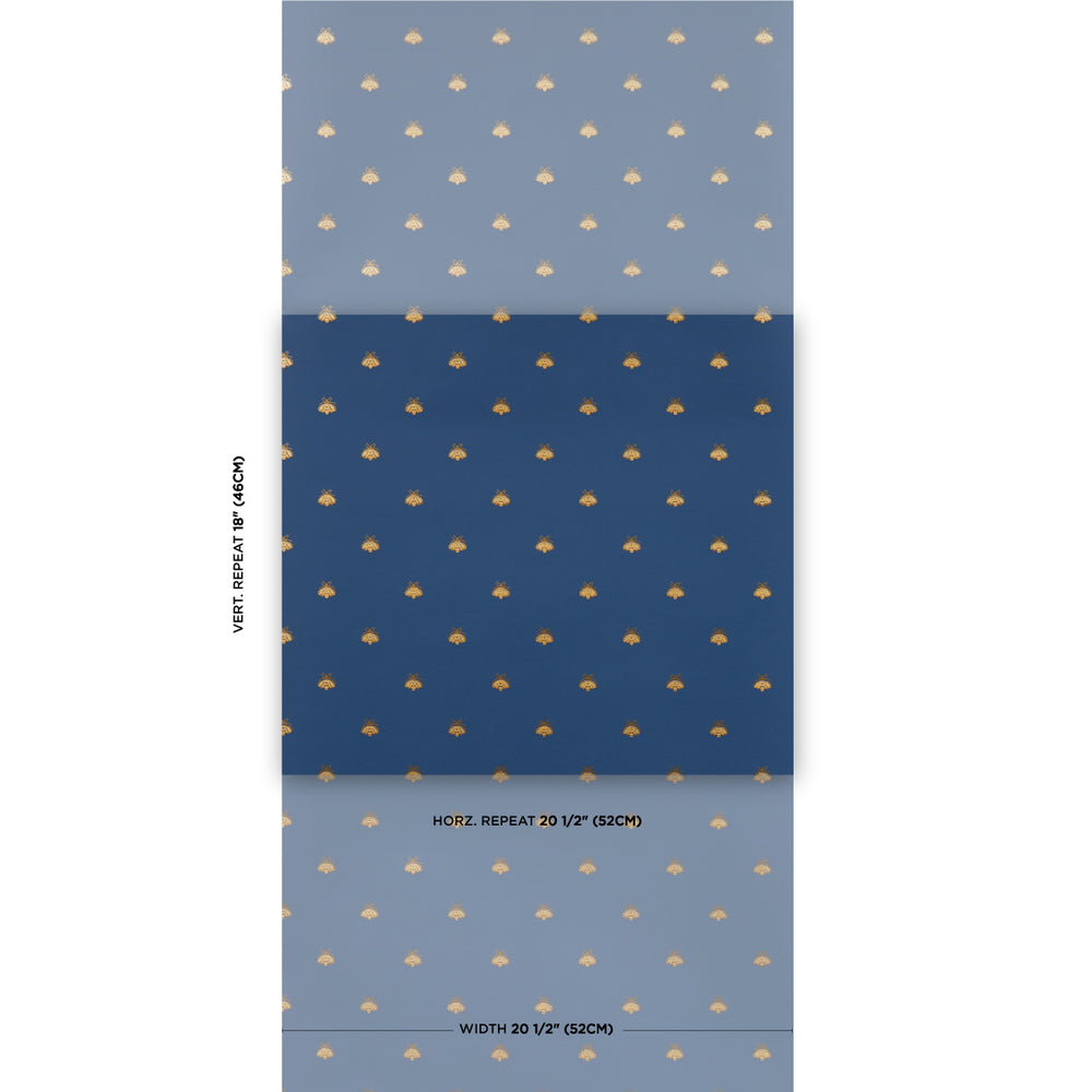 HUBERT'S BEES | Midnight & Gold