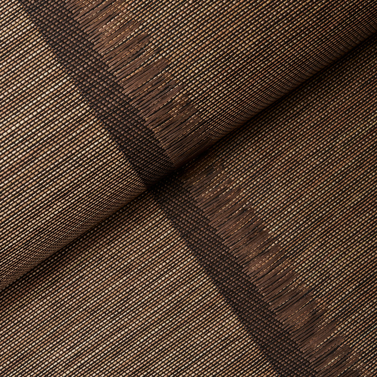 AXEL FRINGE WALLCOVERING | Brown/Copper