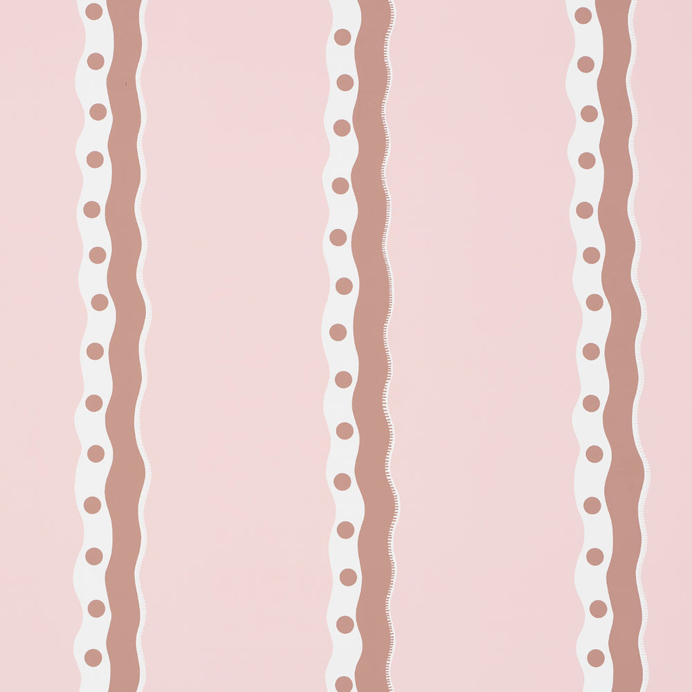 ROUSSEAU STRIPE | Cocoa & Blush