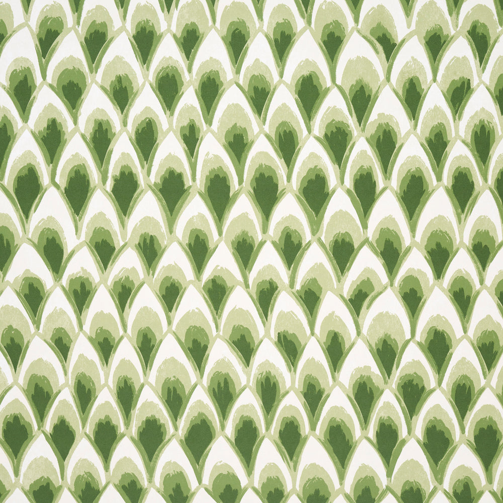 CHINOISERIE GRANDE PANEL SET | Leaf Green