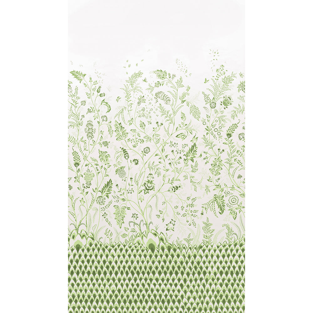CHINOISERIE GRANDE PANEL SET | Leaf Green