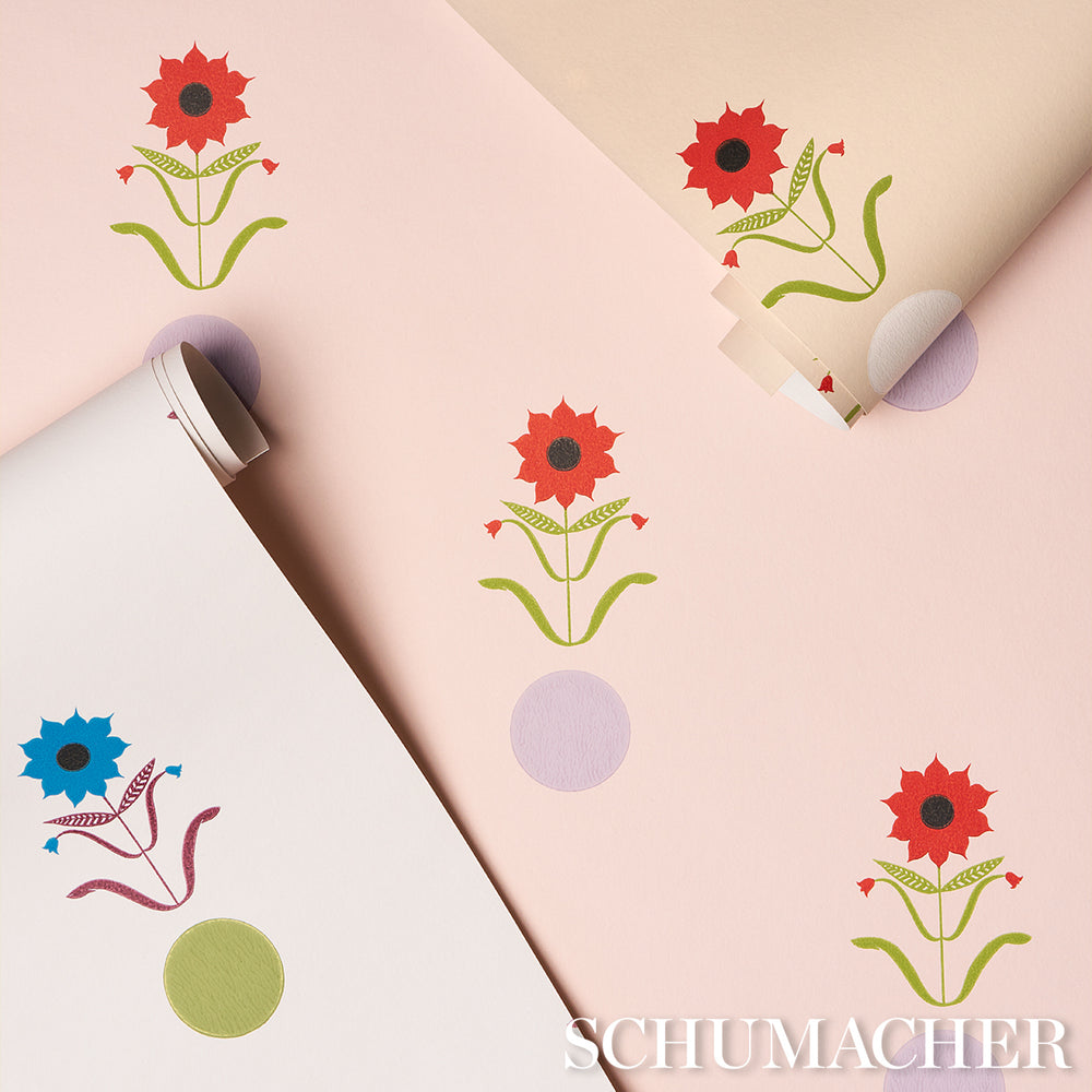 FORGET ME DOTS | Blue & Plum