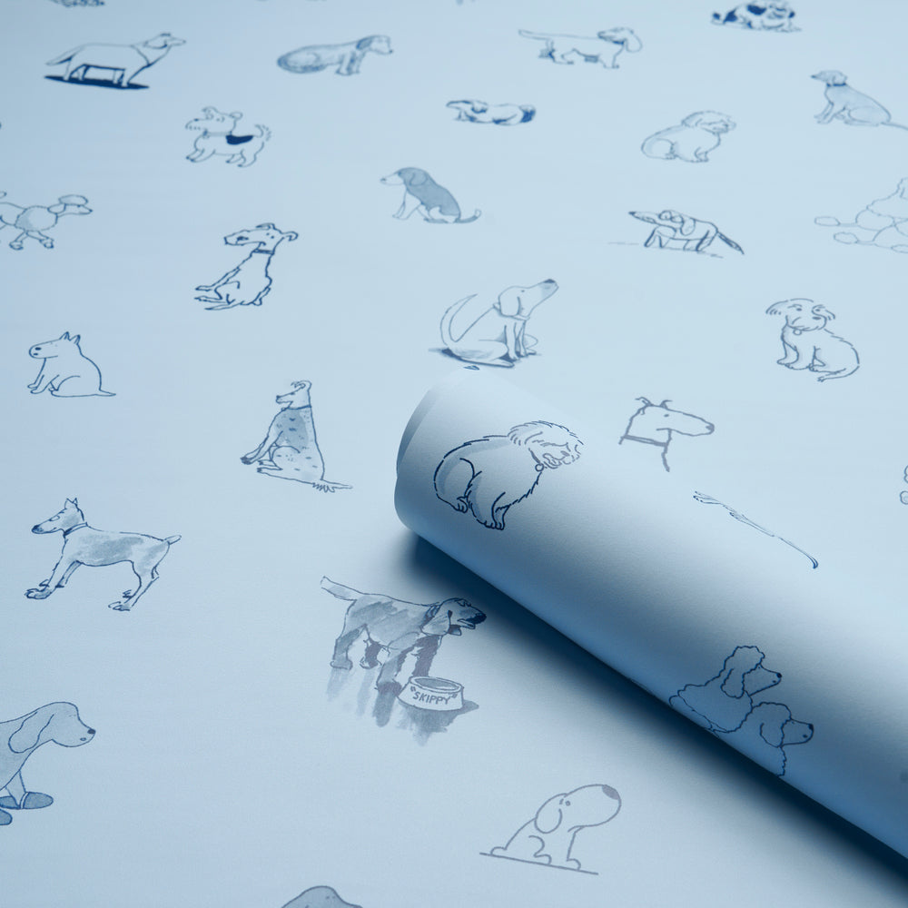 GOOD DOGS EVERYWHERE | Sky & Navy Blue