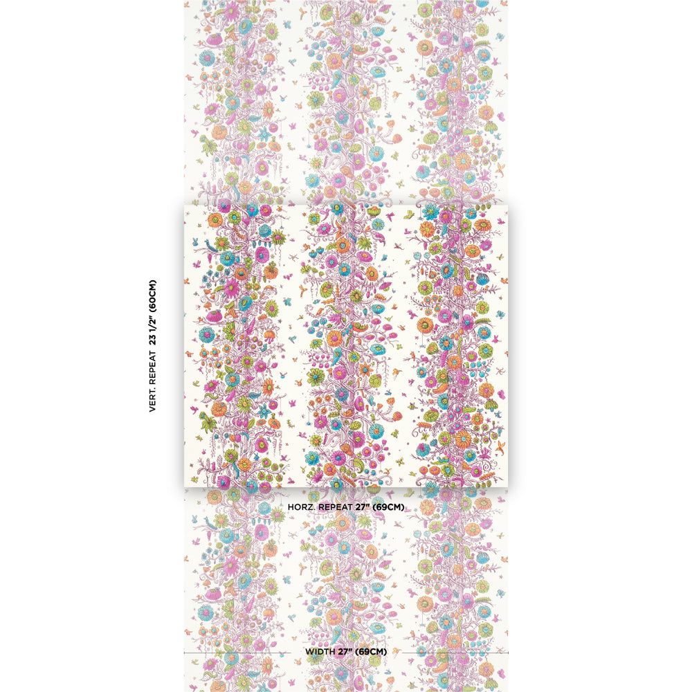 EDWARD STEED'S TOWERS OF FLOWERS | Multicolor Burst