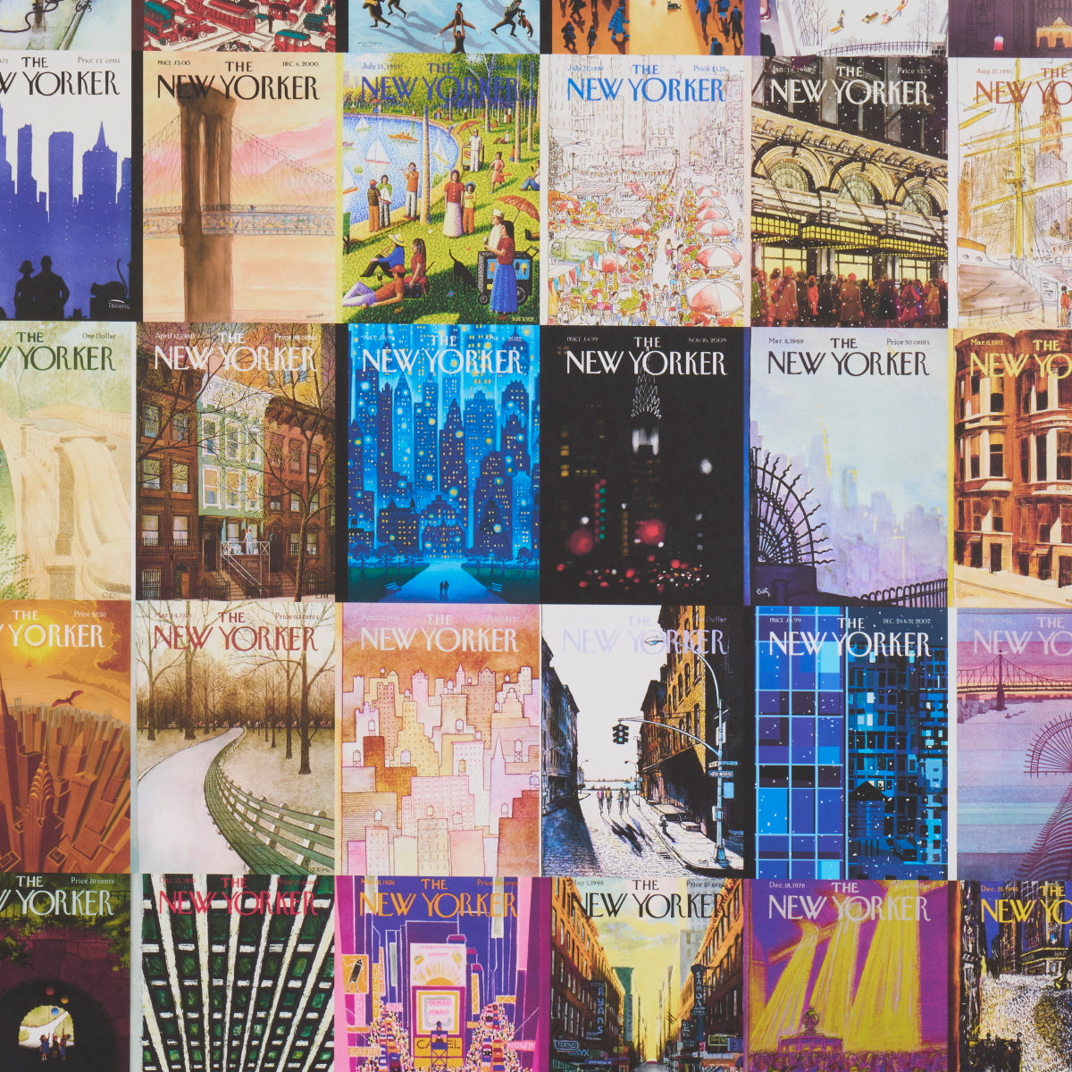 THE NEW YORKER CITY-VIEW COVERS | MULTICOLOR