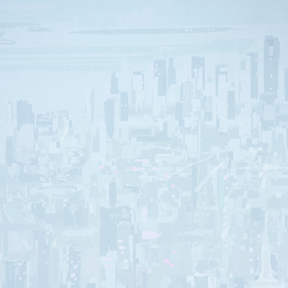 PASCAL CAMPION'S NEW YORK SKYLINE | Blue