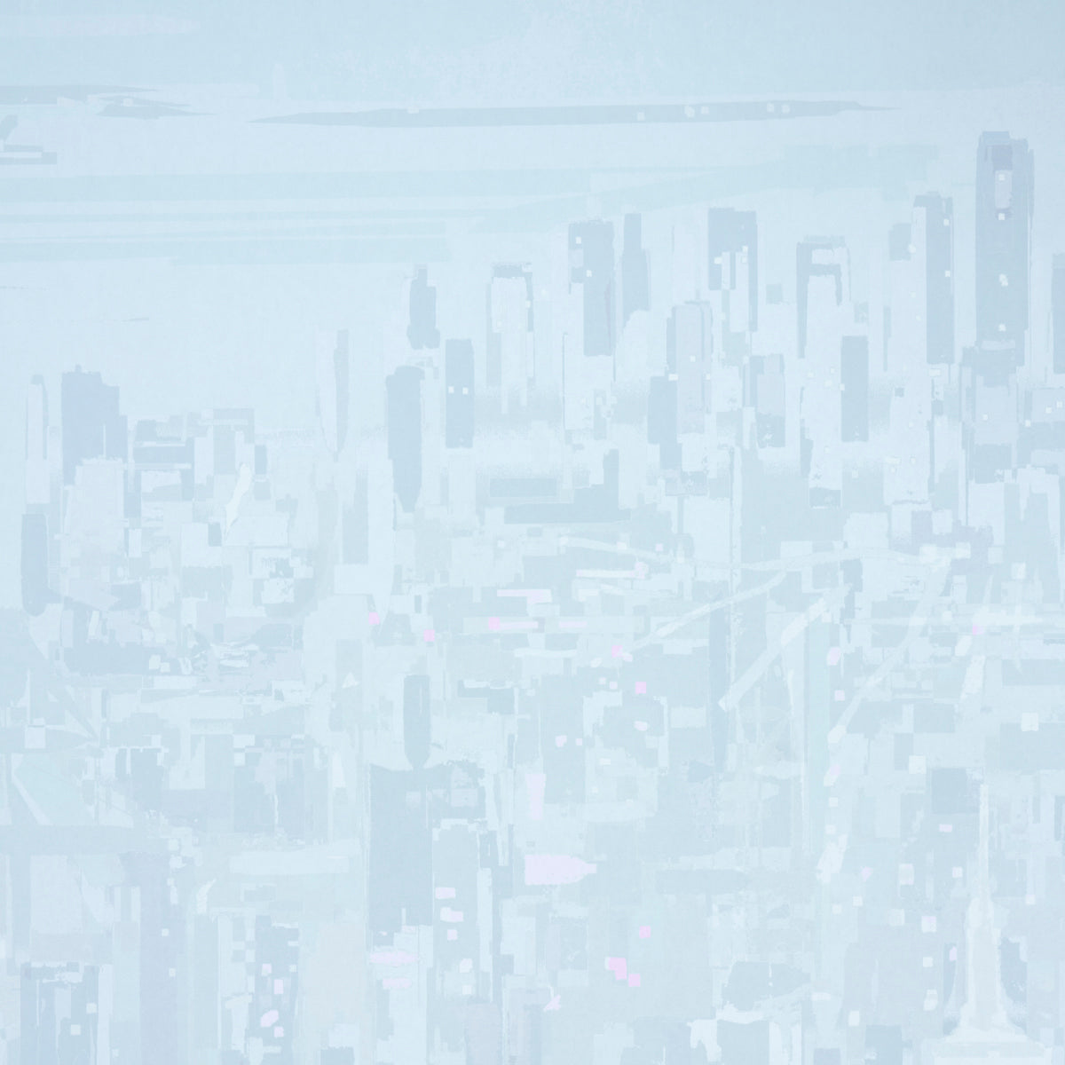 PASCAL CAMPION'S NEW YORK SKYLINE | Blue