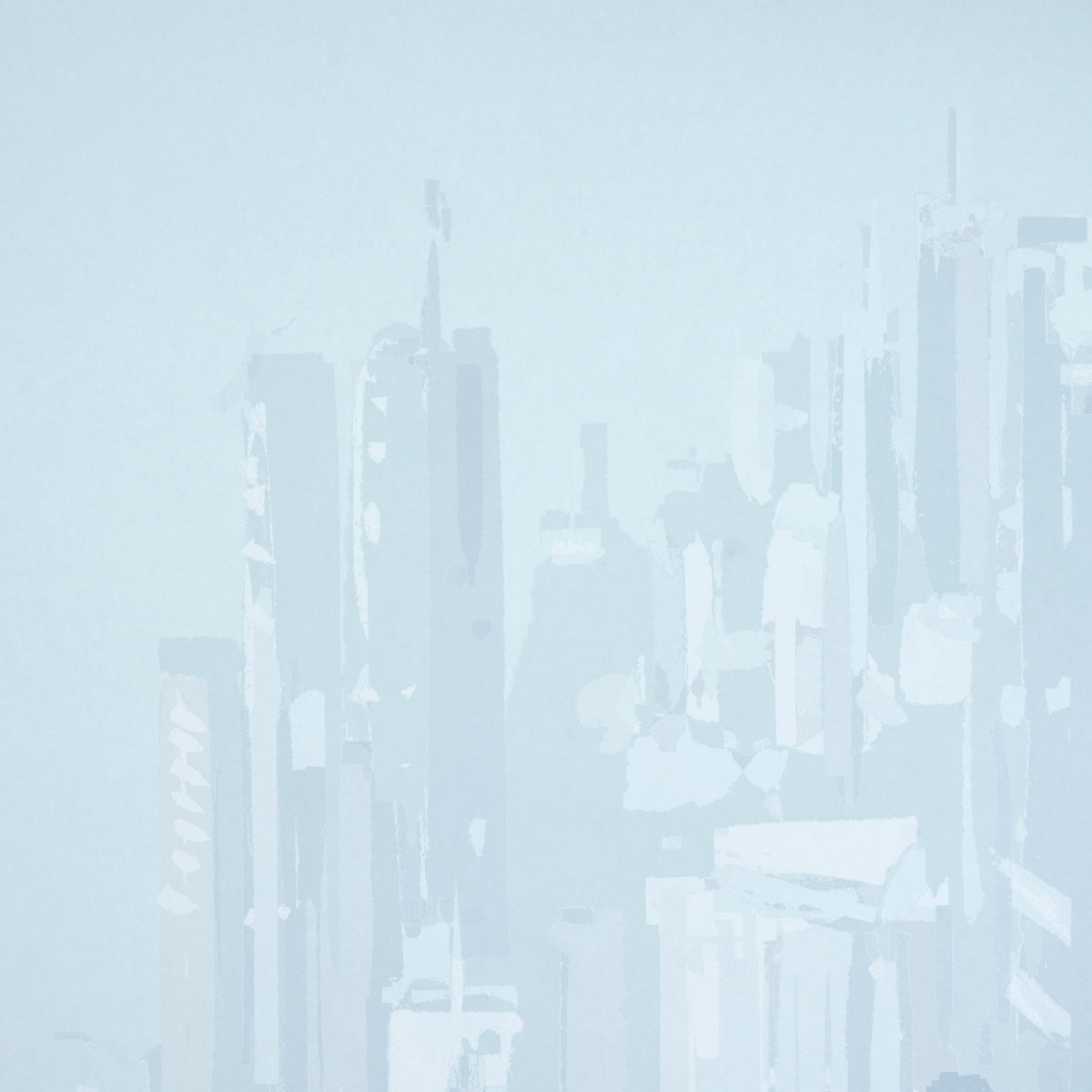 PASCAL CAMPION'S NEW YORK SKYLINE | Blue