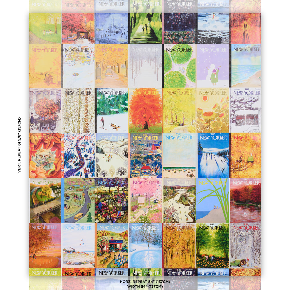 The New Yorker Seasonal Covers | Multicolor