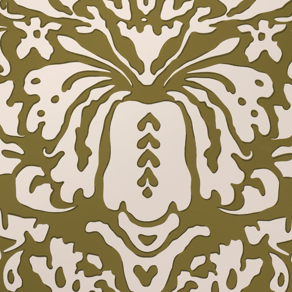 SUFFOLK DAMASK | OLIVE
