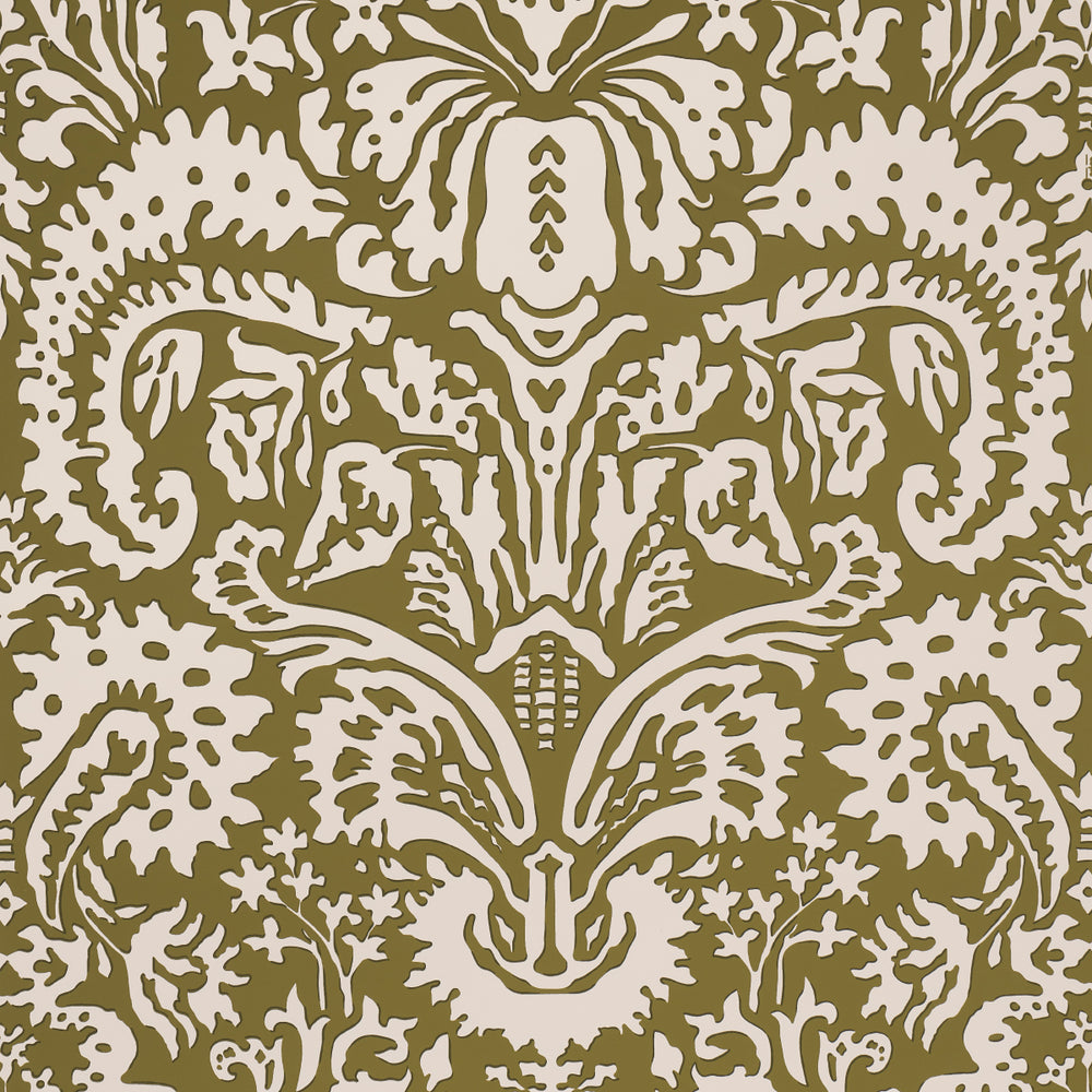 SUFFOLK DAMASK | OLIVE