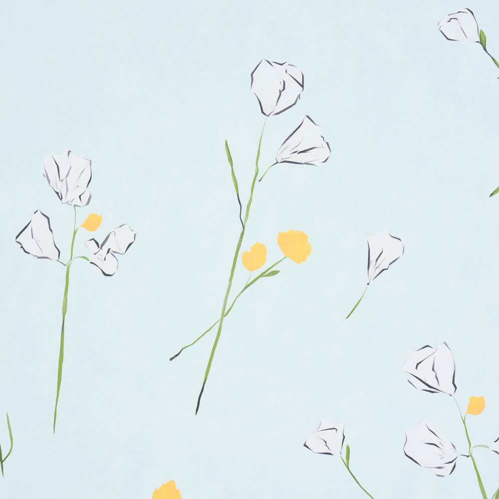 ALEX'S FLORAL | Mist Blue