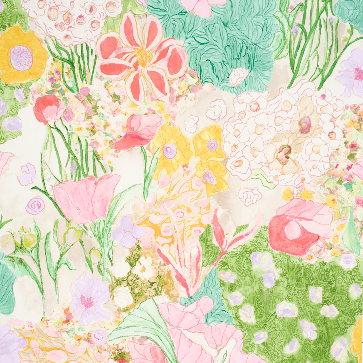 FRANK'S GARDEN | PINK & GREEN