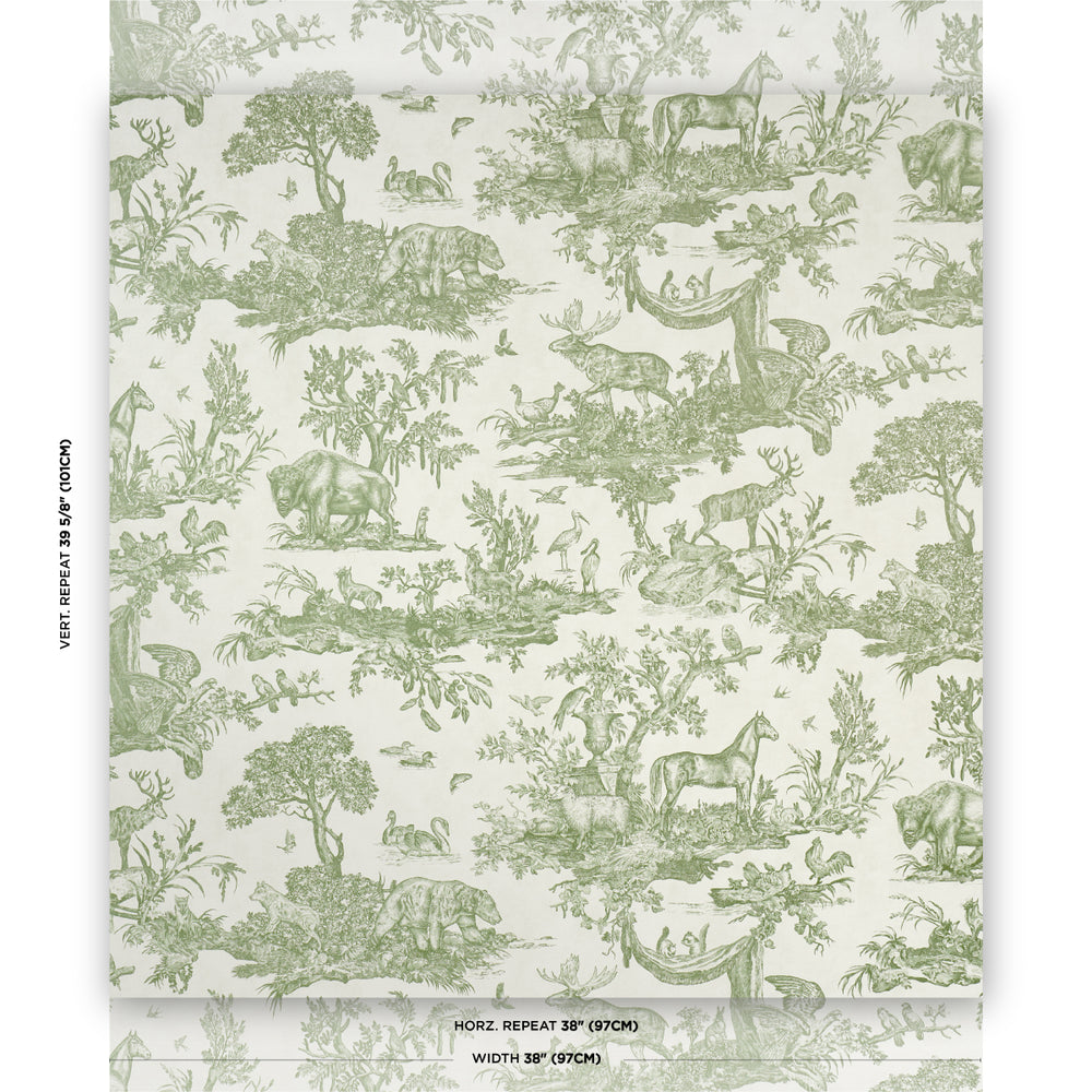 Western Toile | Olive