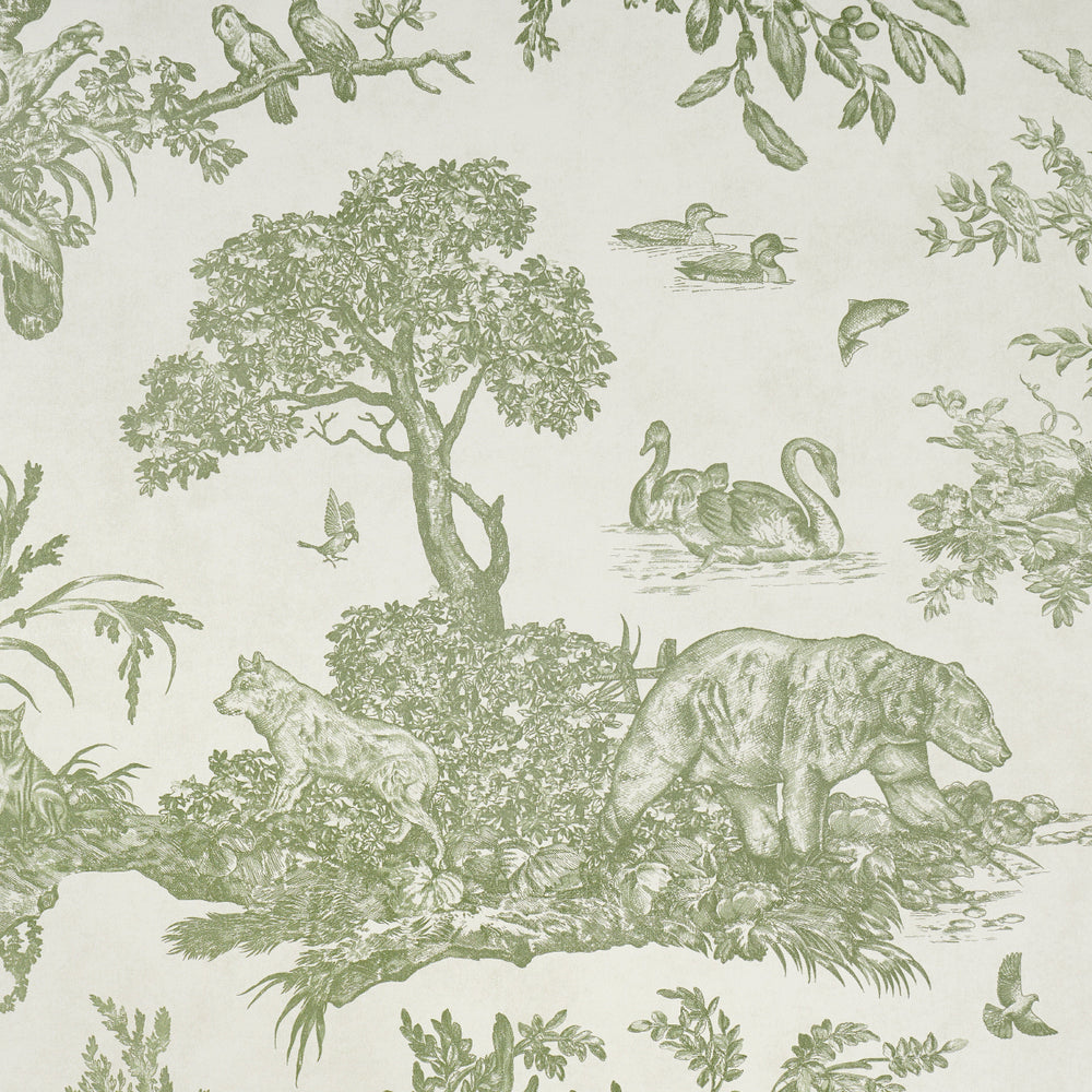 Western Toile | Olive