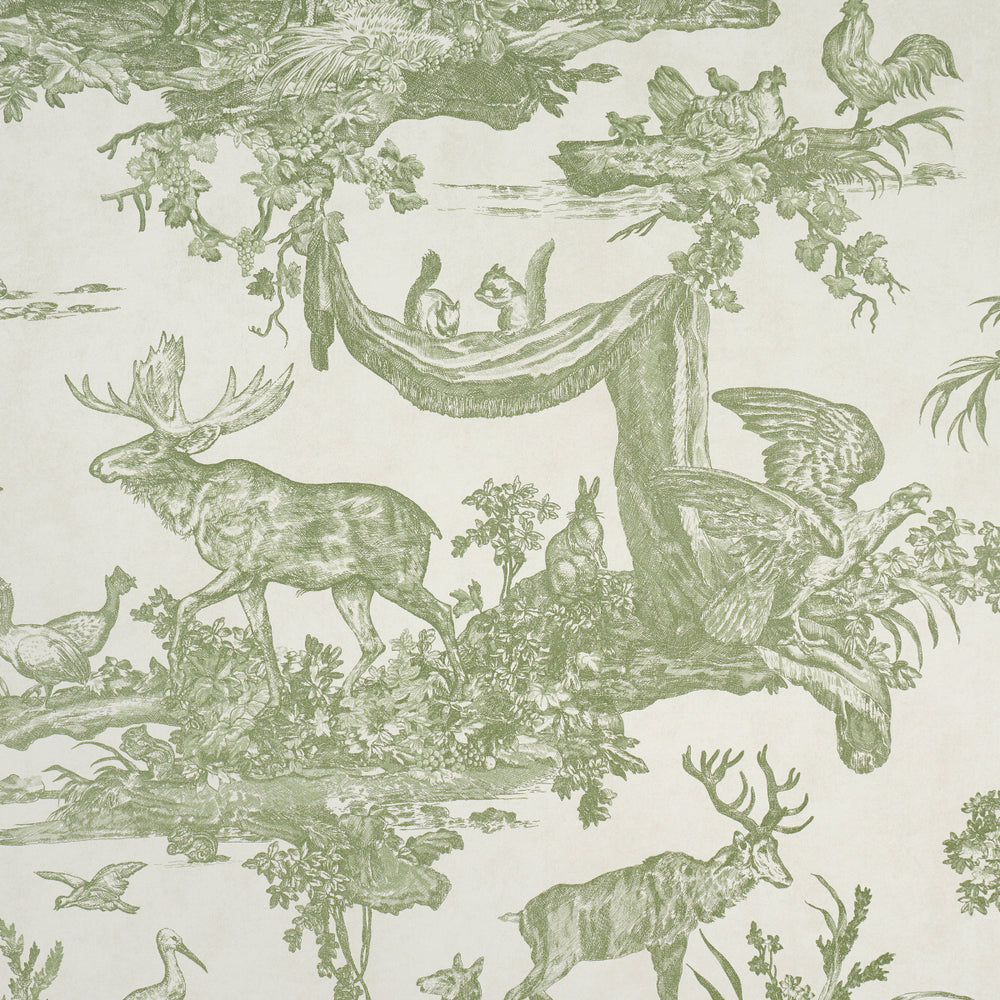 Western Toile | Olive