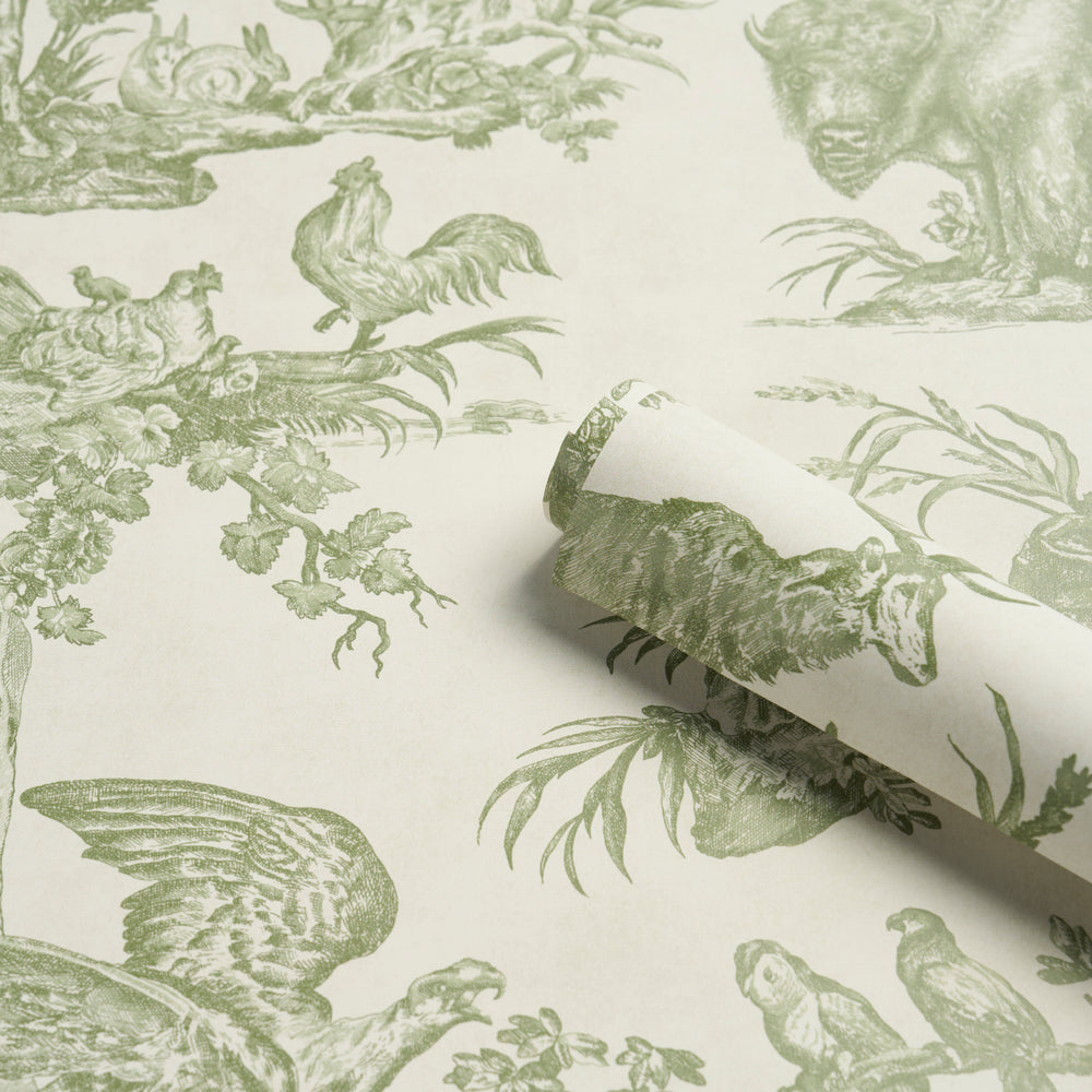 Western Toile | Olive