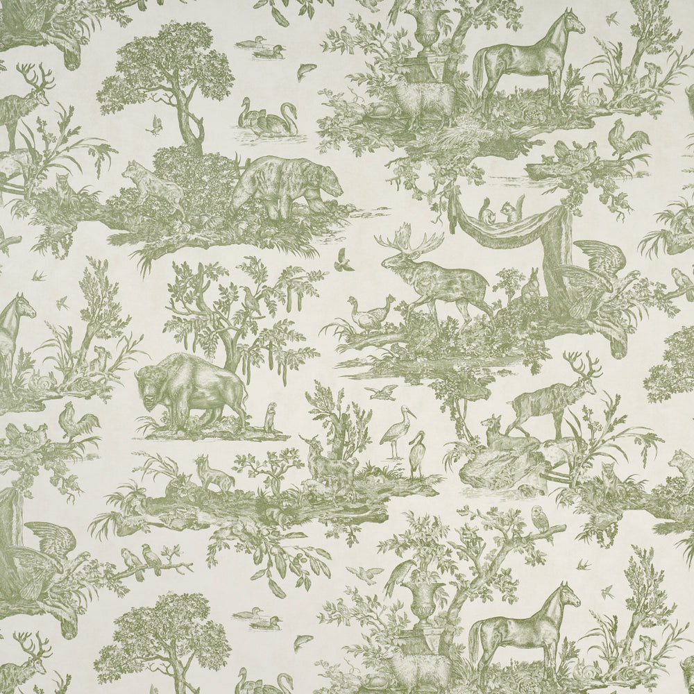 Western Toile | Olive