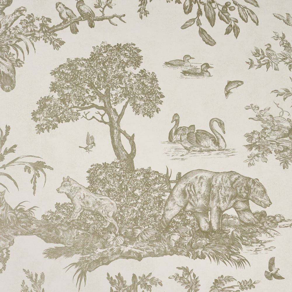 Western Toile | Stone