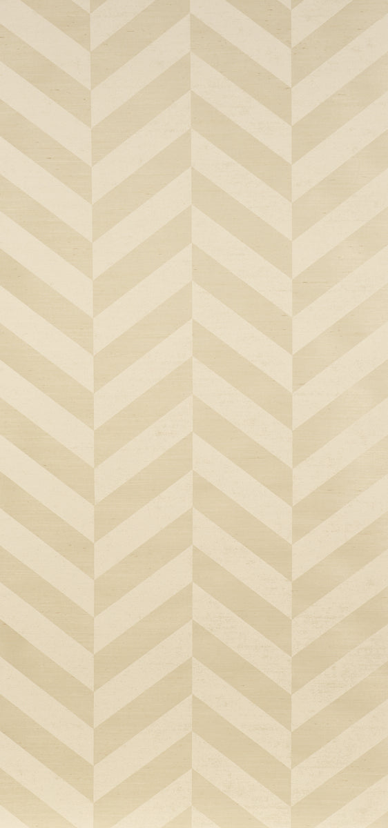 STAGGERED CHEVRON SISAL | Ivory