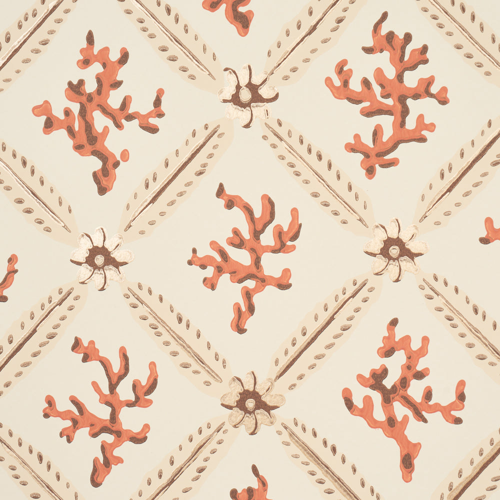 CORAIL LEAF TRELLIS | Coral