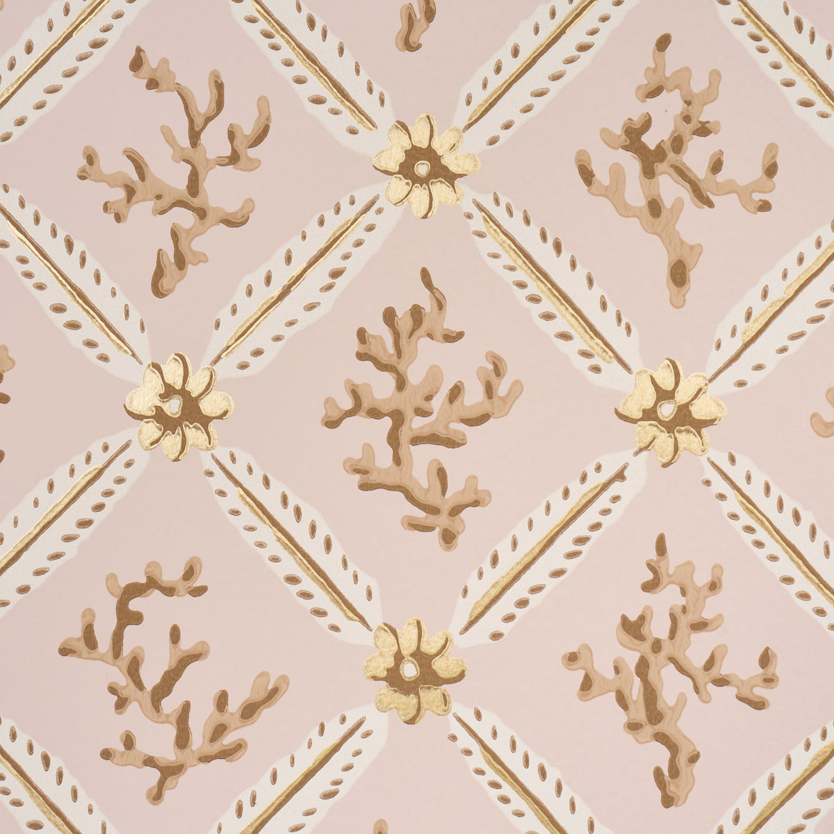 CORAIL LEAF TRELLIS | Blush