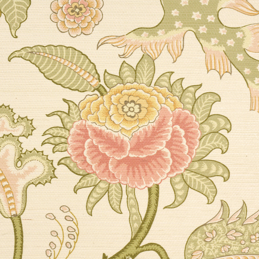 Sinhala Sisal | Pink & Green