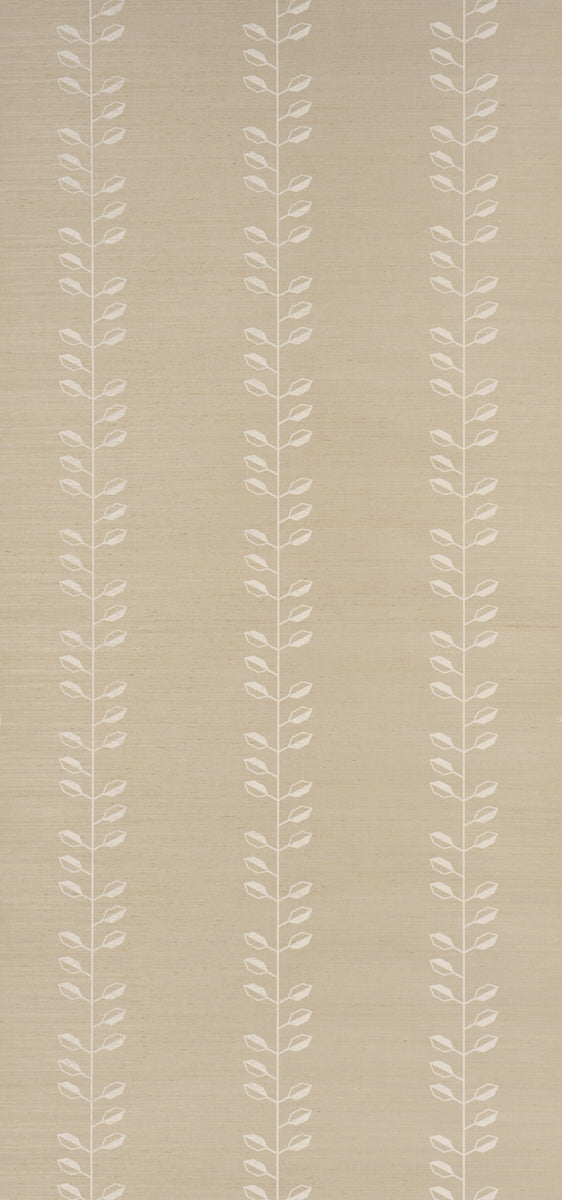 GEO LEAF SISAL | Bone & White