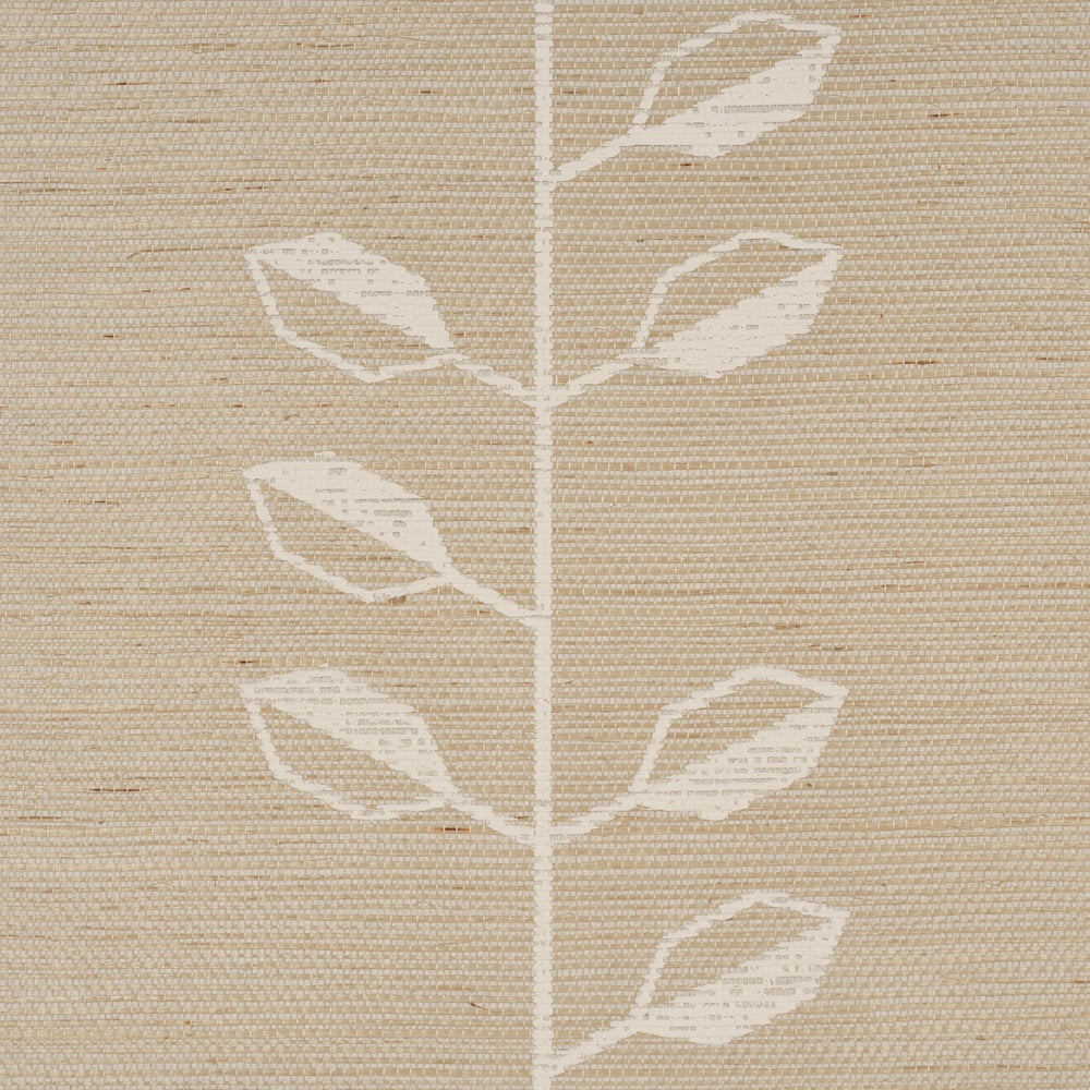 GEO LEAF SISAL | Bone & White