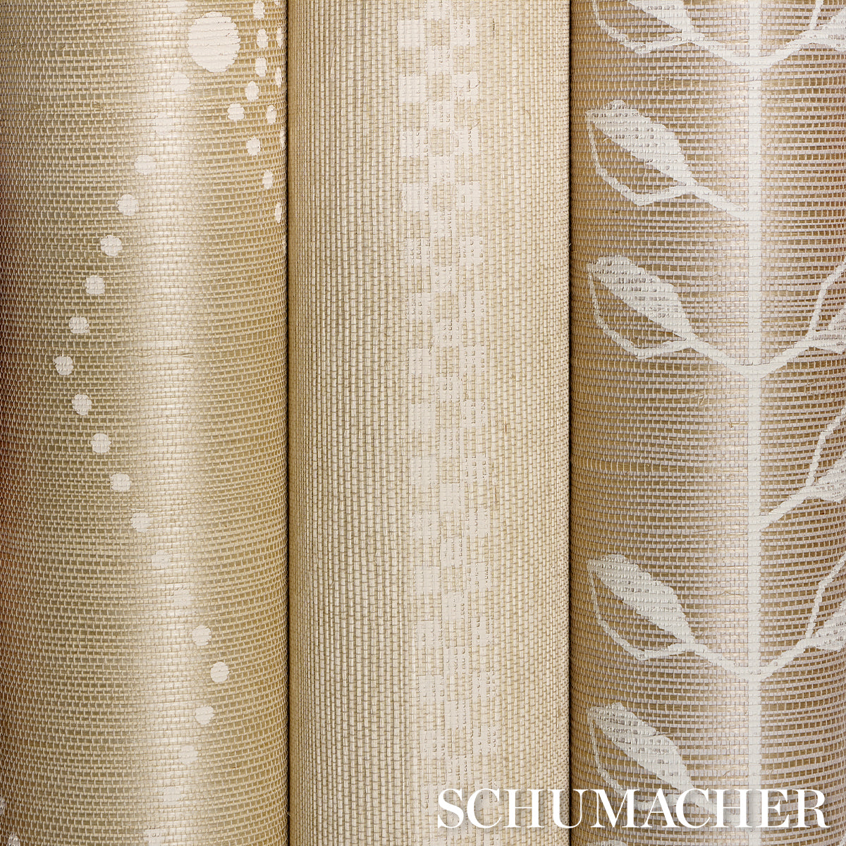 GEO LEAF SISAL | Bone & White