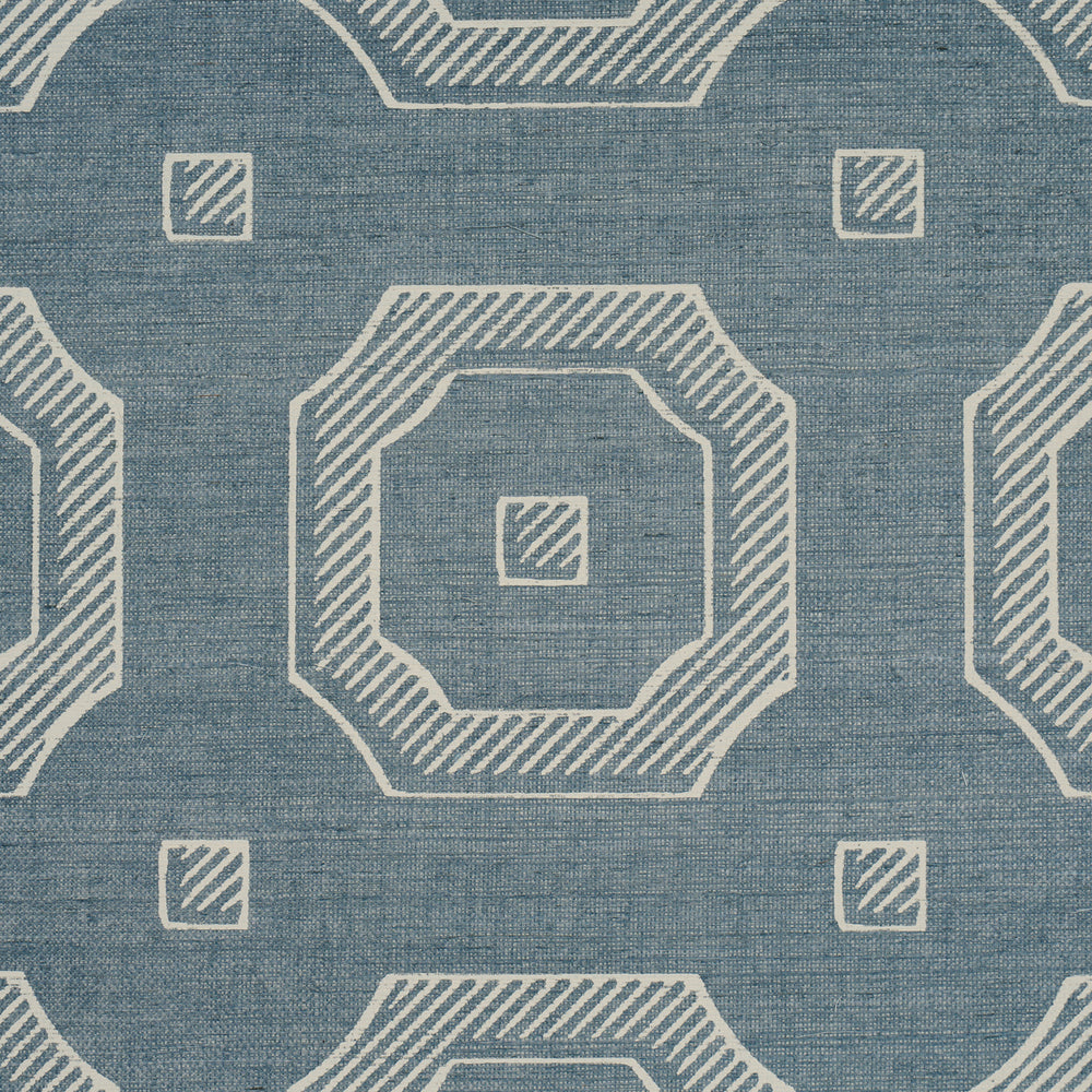 BEVELED FRAME SISAL | Denim