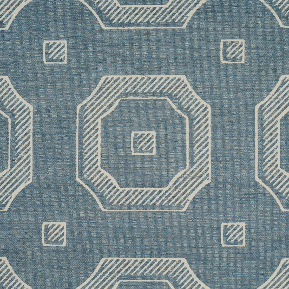 BEVELED FRAME SISAL | Denim