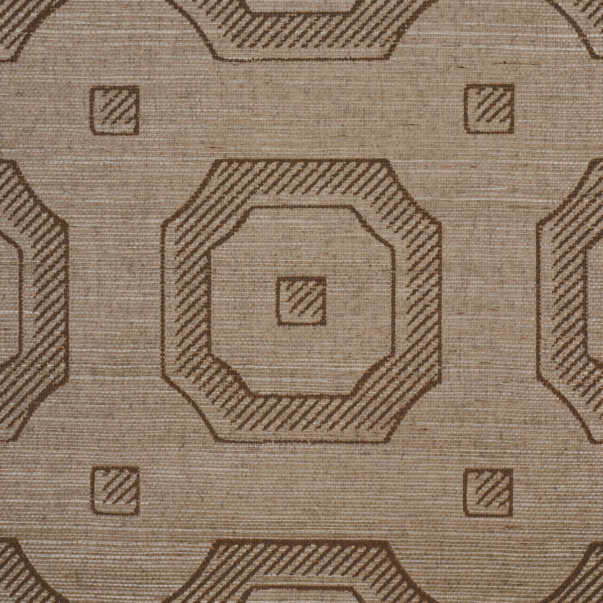 BEVELED FRAME SISAL | Sepia