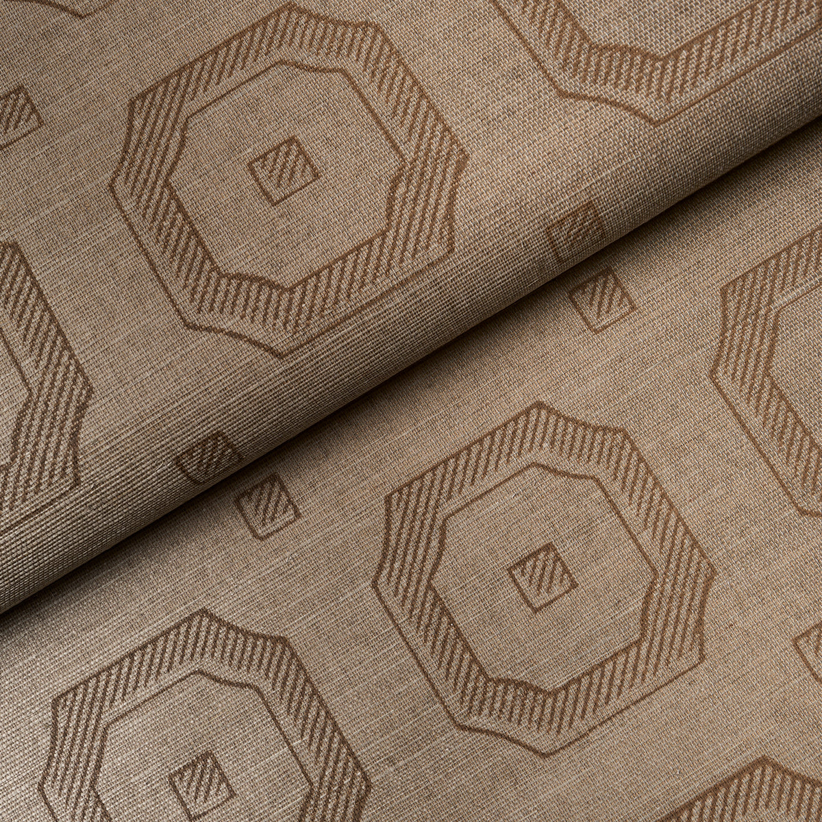 BEVELED FRAME SISAL | Sepia