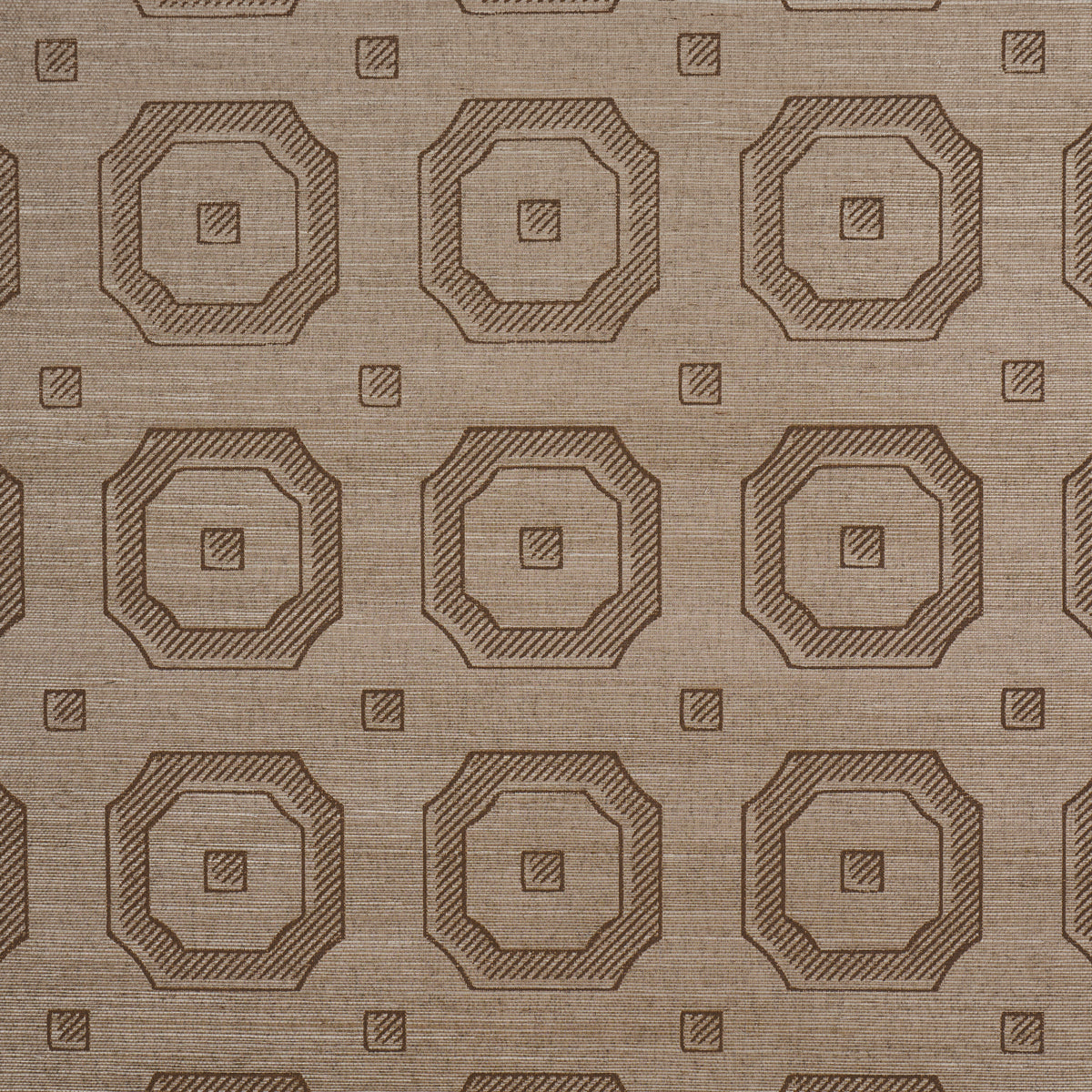 BEVELED FRAME SISAL | Sepia