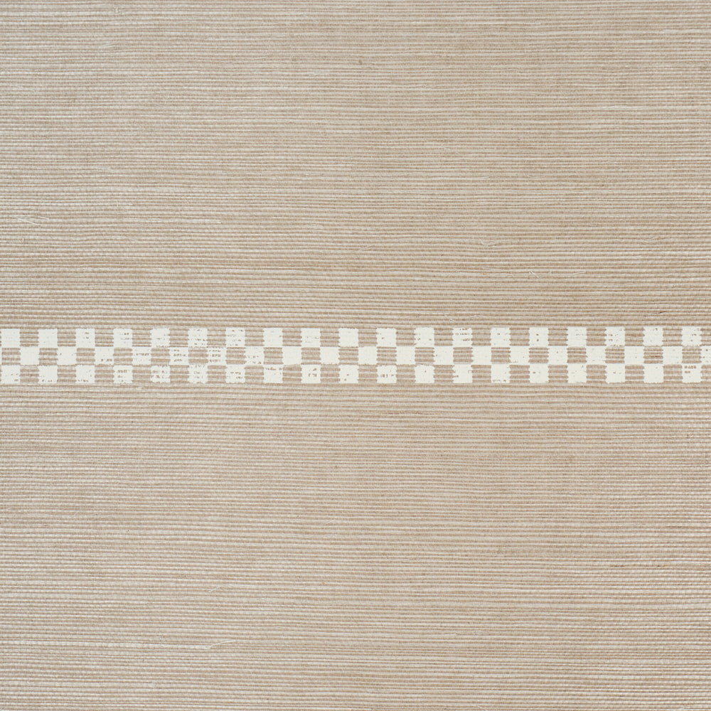 CHECKERED STRIPE SISAL | Flax
