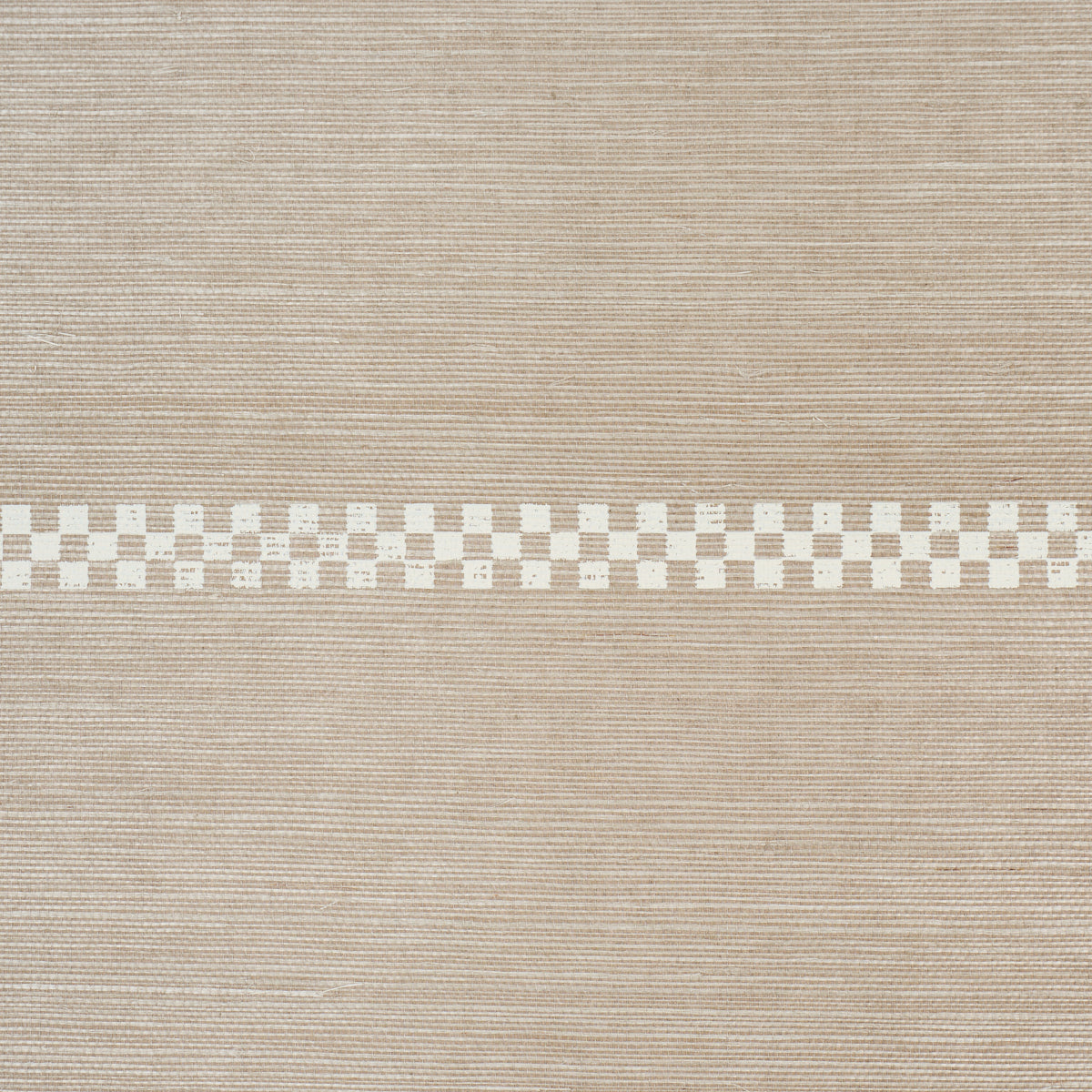 CHECKERED STRIPE SISAL | Flax