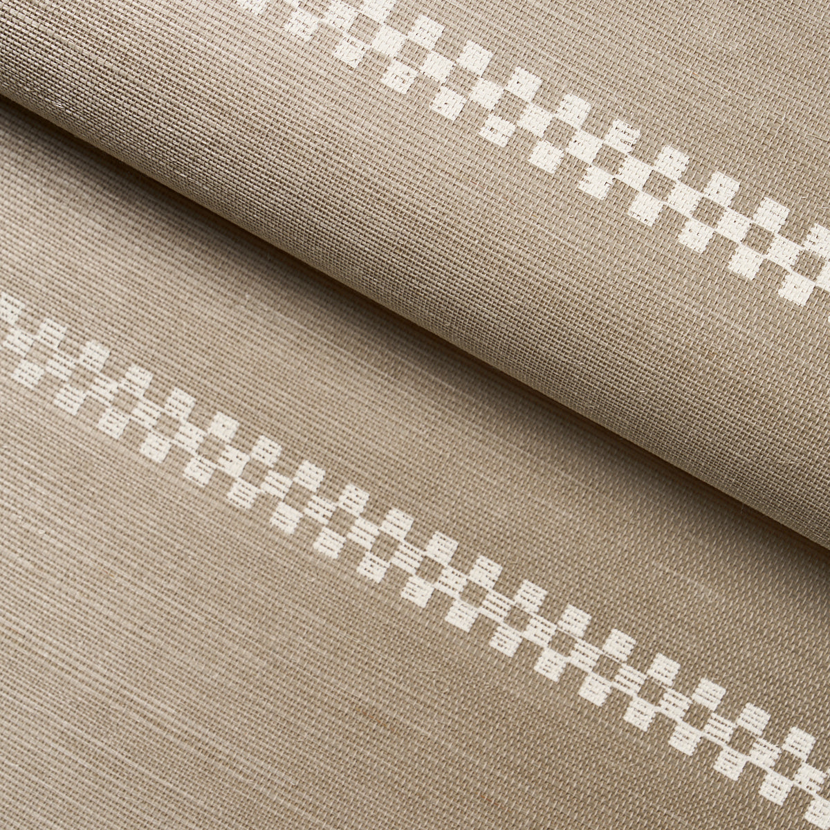 CHECKERED STRIPE SISAL | Flax